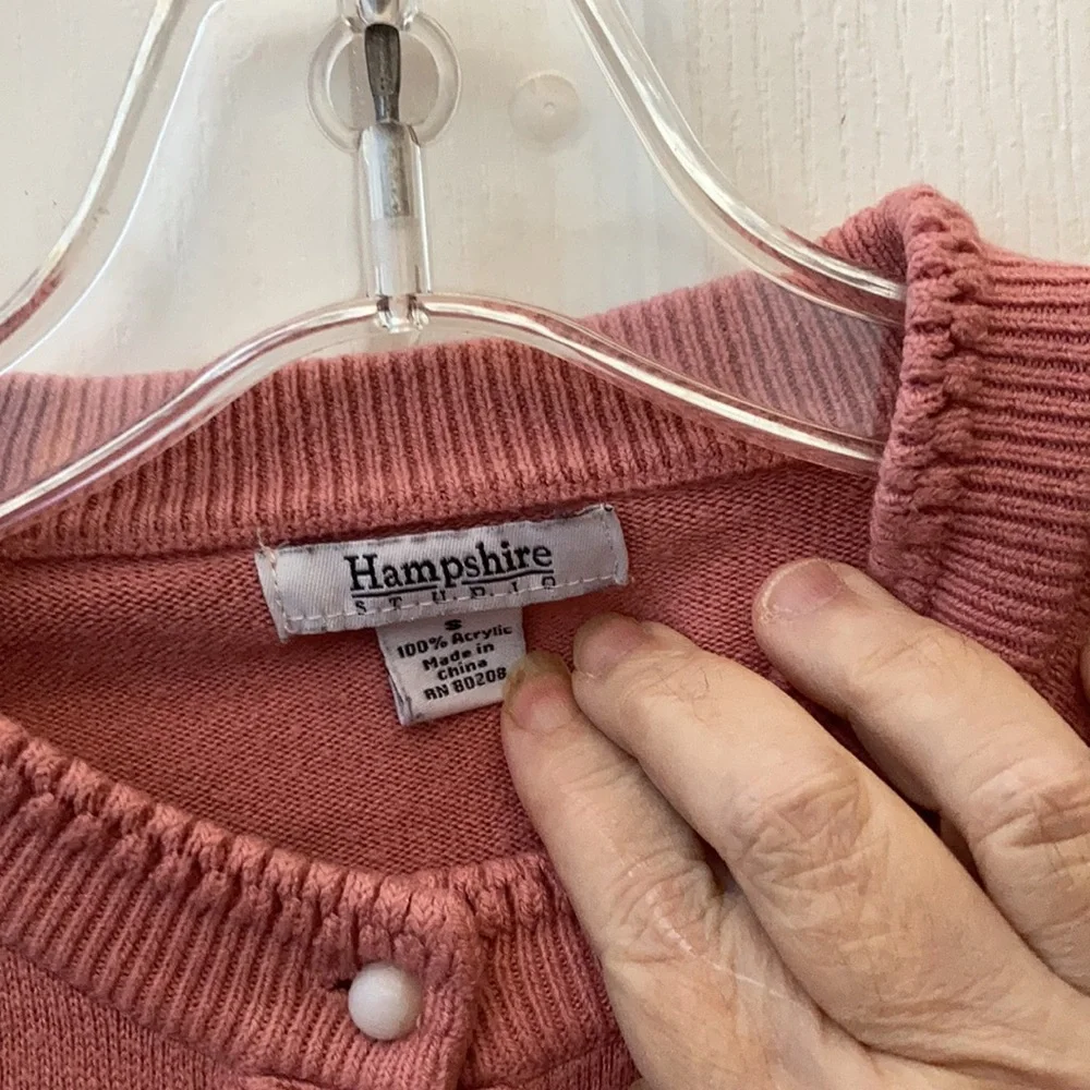 FINAL MARKDOWN Hampshire studio classic cardigan small